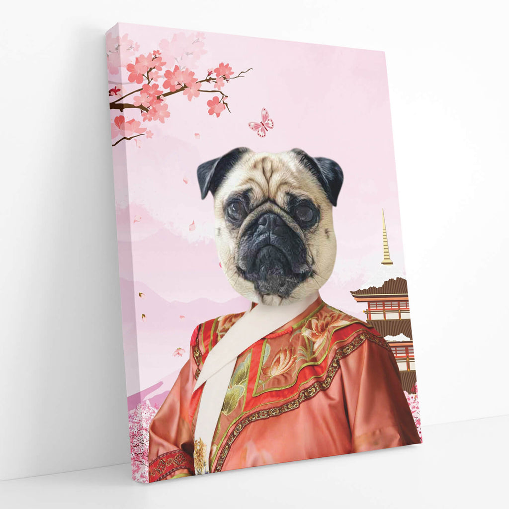 Asian Princess Dog Portrait