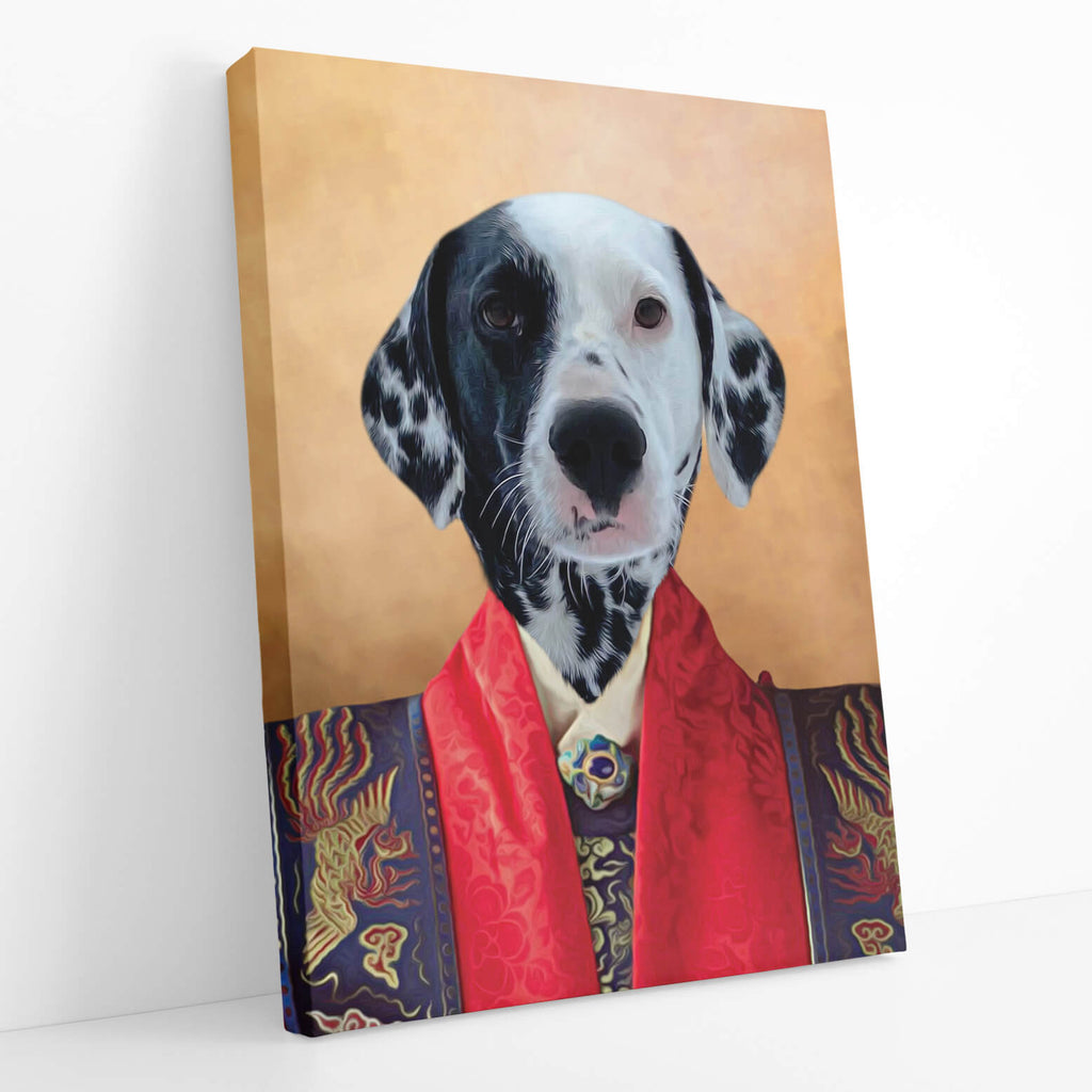 Asian Empress Dog Portrait