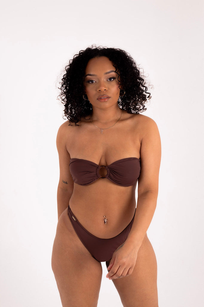 Ring bandeau - chocolate brown