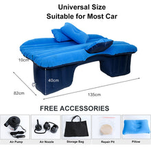 Load image into Gallery viewer, OGLAND Car Air Inflatable Travel Mattress Bed Universal for Back Seat Multi functional Sofa Pillow Outdoor Camping Mat Cushion