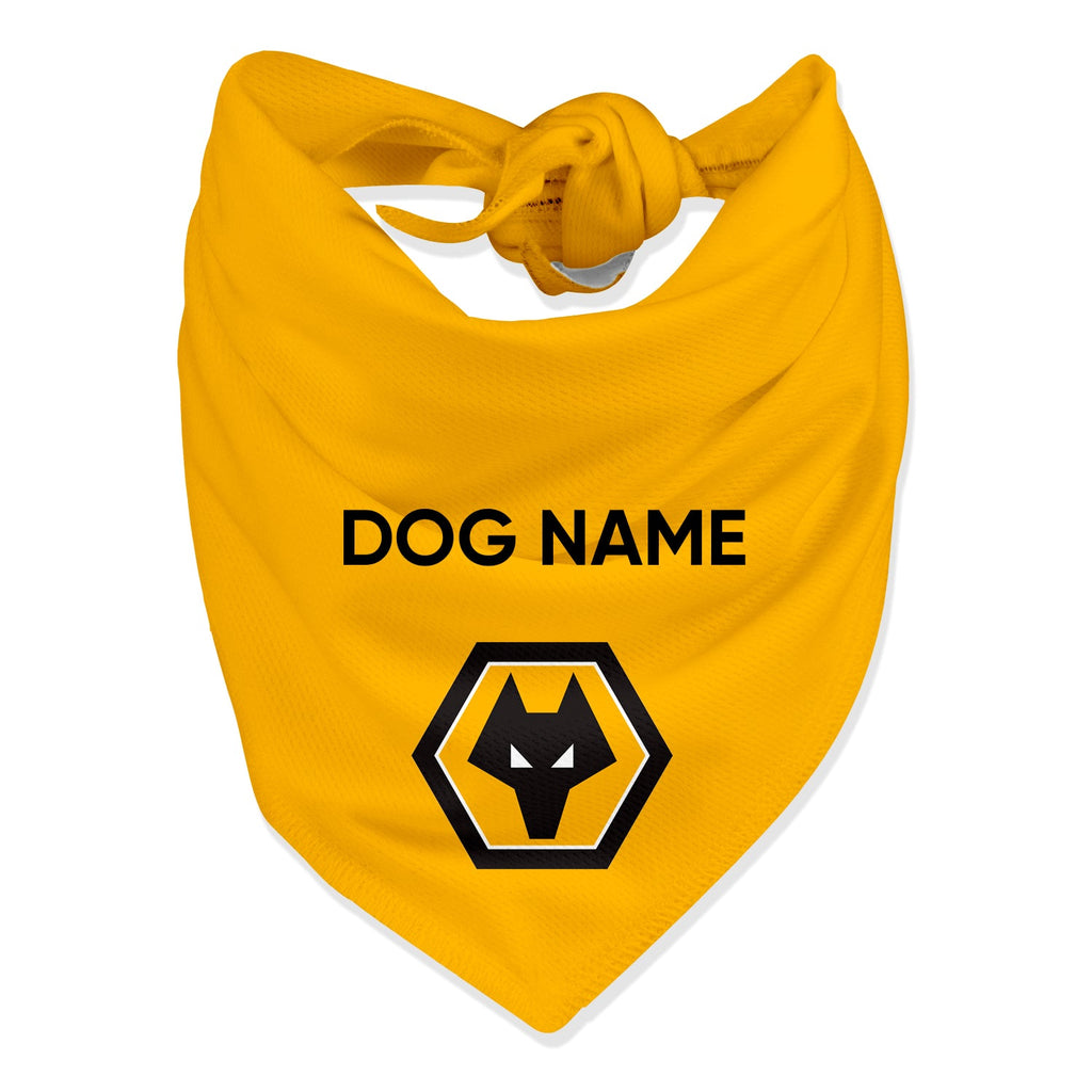 Personalised Wolves Dog Bandana