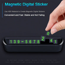 Load image into Gallery viewer, Car Temporary Parking Card Phone Number Card Plate Telephone Number Car Park Stop Automobile Accessories Car-styling 13x2.5cm