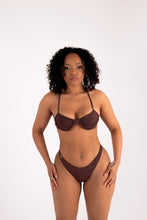 Load image into Gallery viewer, Underwire top - brown