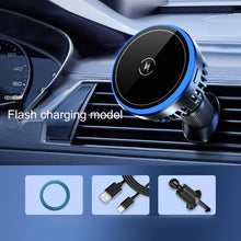 Load image into Gallery viewer, Car mounted wireless charging bracket, dual-purpose vacuum adsorption super stable suction cup, car mounted mobile phone holder