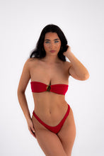 Load image into Gallery viewer, Ring bandeau - deep red