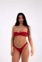 Load image into Gallery viewer, Ring bandeau - deep red