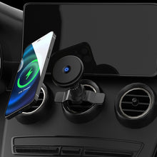 Load image into Gallery viewer, 15W Magnetic car wireless charger for Apple iPhone 14 Pro Max