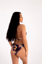 Load image into Gallery viewer, High leg bottoms (thong or brazilian back option) - twilight print