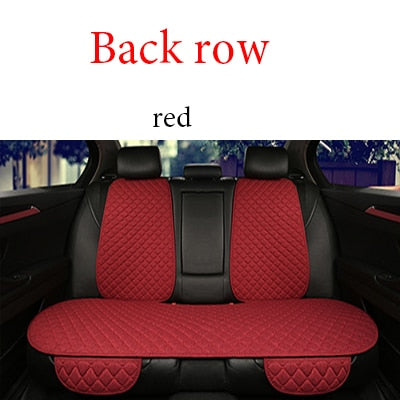 Comfortable Flax car seat cover protector Front or Rear Seat cushion pad cushion back  car accessories Suitable for all car mode