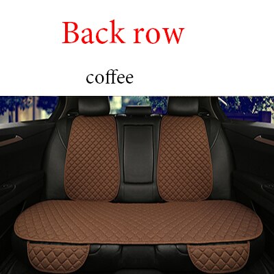 Comfortable Flax car seat cover protector Front or Rear Seat cushion pad cushion back  car accessories Suitable for all car mode