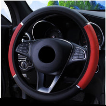 Load image into Gallery viewer, 38CM Car Steering Wheel Cover Auto Steering Wheel Braid On The Steering Wheel Cover Case Funda Volante Universal Car Accessories