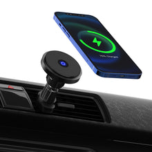 Load image into Gallery viewer, 15W Magnetic car wireless charger for Apple iPhone 14 Pro Max