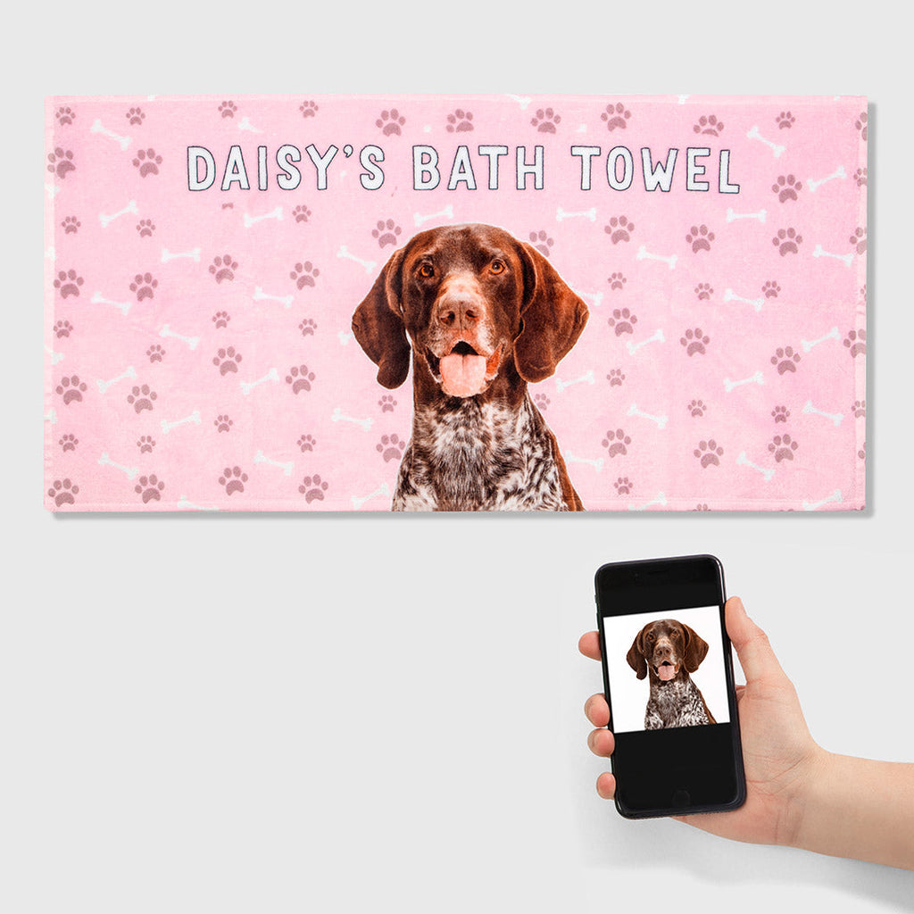 Your Dog Name Towel