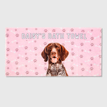 Load image into Gallery viewer, Your Dog Name Towel