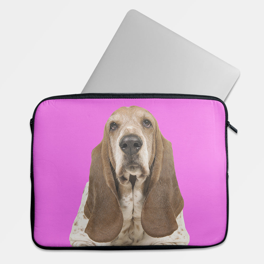 My Dogs Face On A Laptop Case