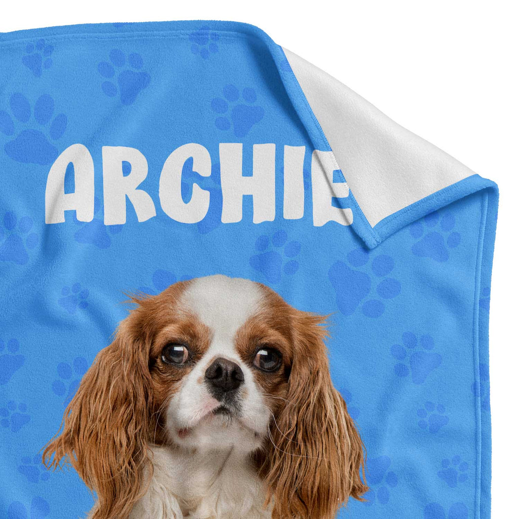 Dog Name Personalised Blanket