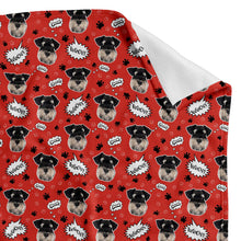 Load image into Gallery viewer, Woof Dog Personalised Blanket