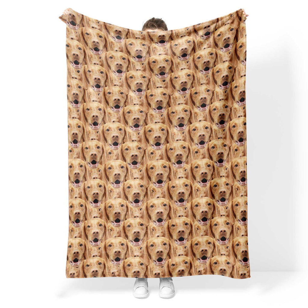 Dog Mash Personalised Blanket