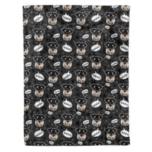 Load image into Gallery viewer, Woof Dog Personalised Blanket