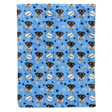 Load image into Gallery viewer, Woof Dog Personalised Blanket