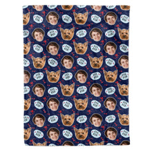 Load image into Gallery viewer, Dog Mum Personalised Blanket