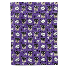 Load image into Gallery viewer, Woof Dog Personalised Blanket