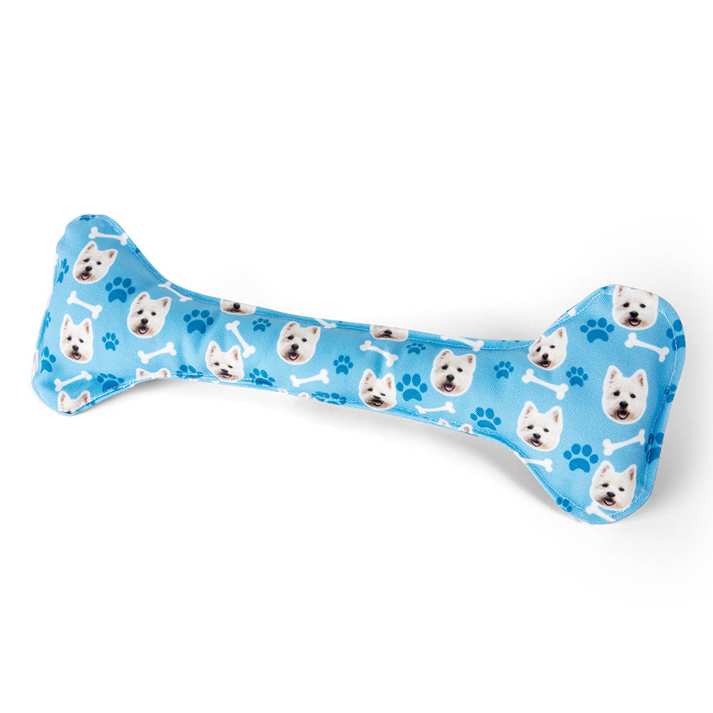 Dog Bone Toy With Photo On