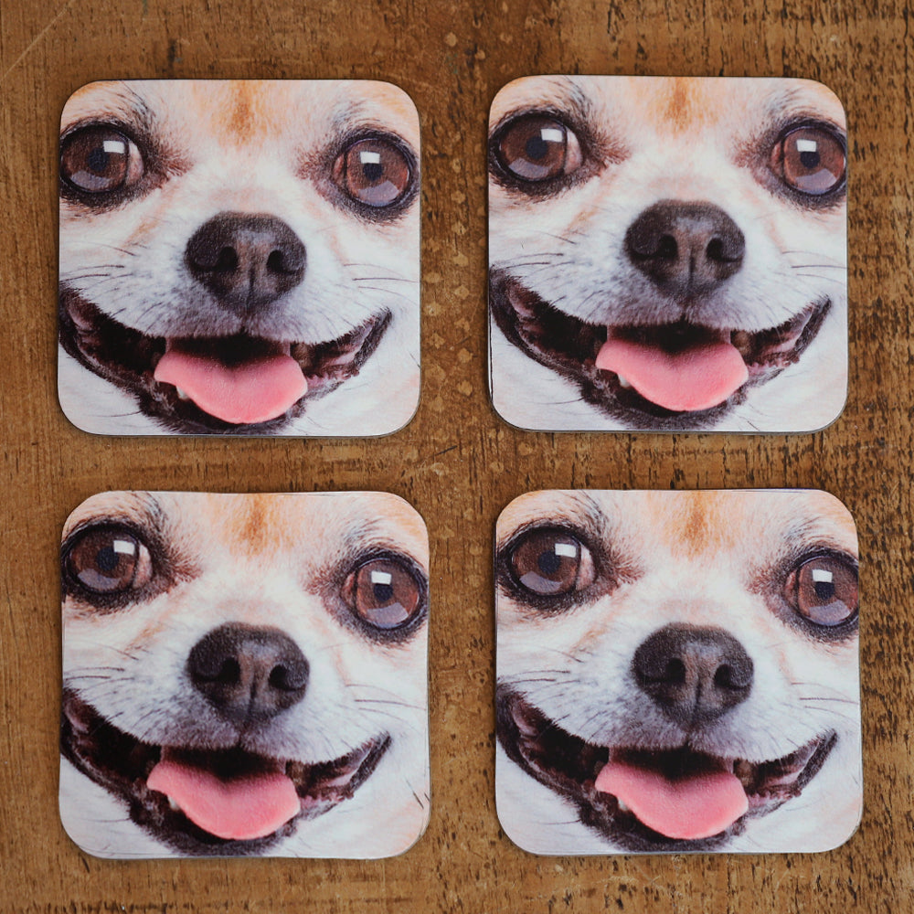 Dog Face Coasters