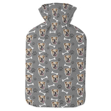 Load image into Gallery viewer, personalised sausage dog hot water bottle 