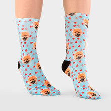 Load image into Gallery viewer, Your Dog Love Heart Socks