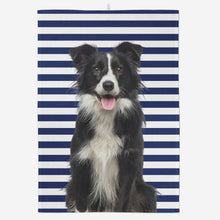 Load image into Gallery viewer, Your Dog Stripes Tea Towel