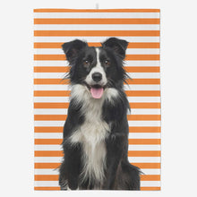 Load image into Gallery viewer, Your Dog Stripes Tea Towel