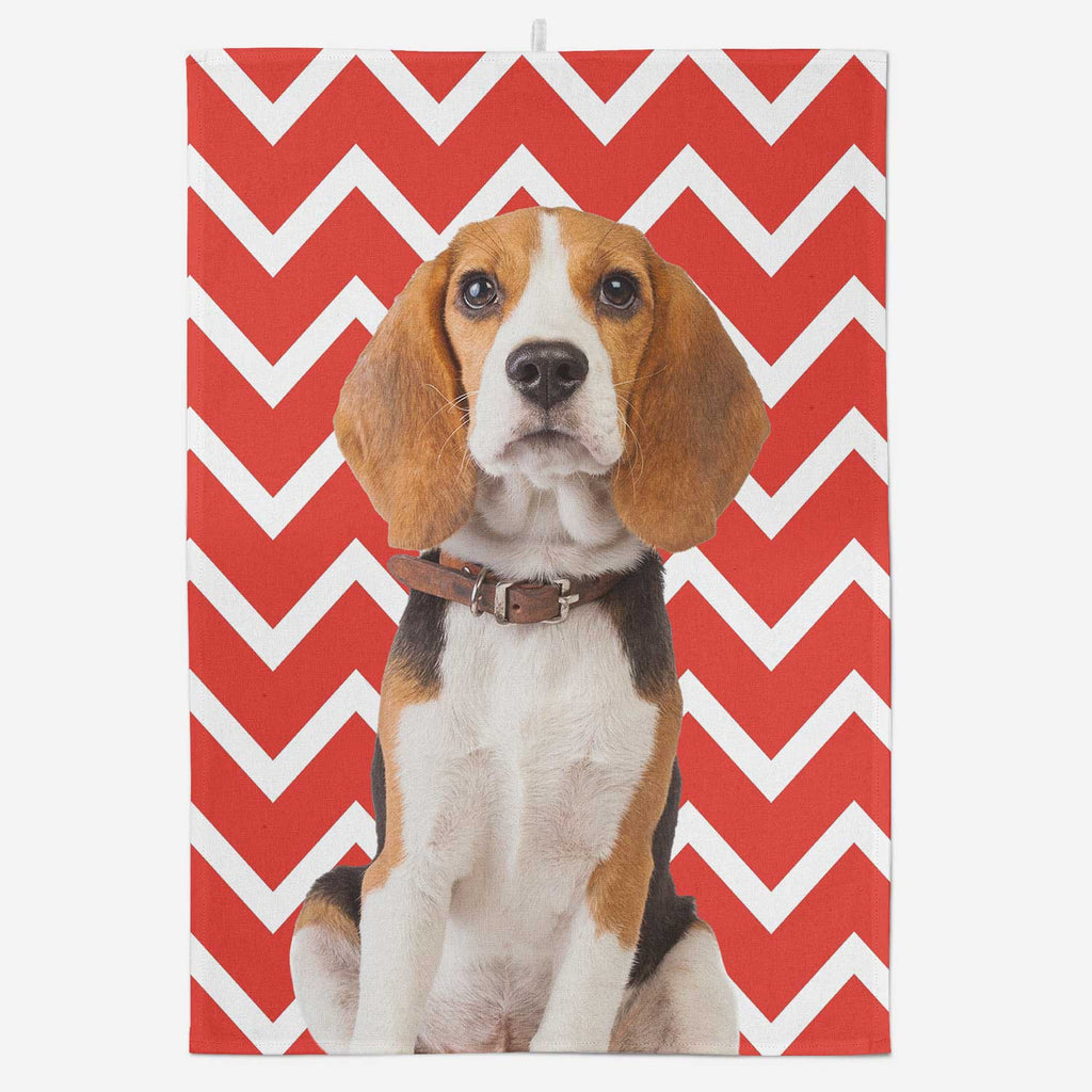 Your Dog Zig Zag Tea Towel