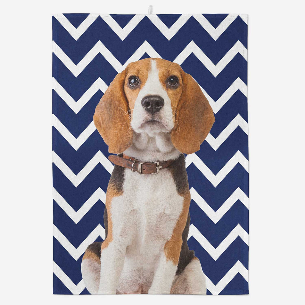 Your Dog Zig Zag Tea Towel