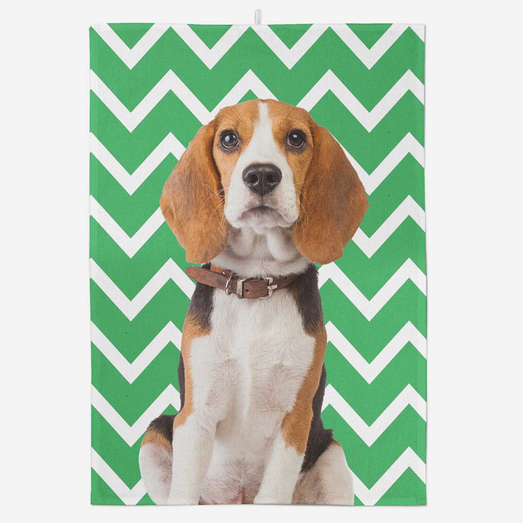 Your Dog Zig Zag Tea Towel