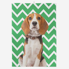 Load image into Gallery viewer, Your Dog Zig Zag Tea Towel