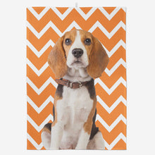 Load image into Gallery viewer, Your Dog Zig Zag Tea Towel