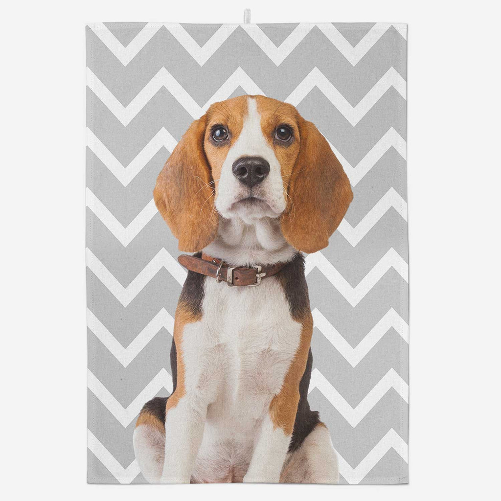 Your Dog Zig Zag Tea Towel