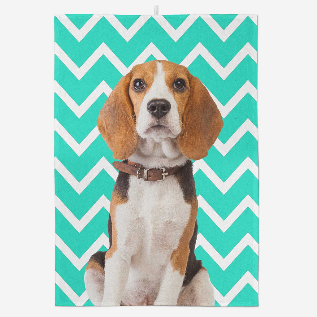 Your Dog Zig Zag Tea Towel