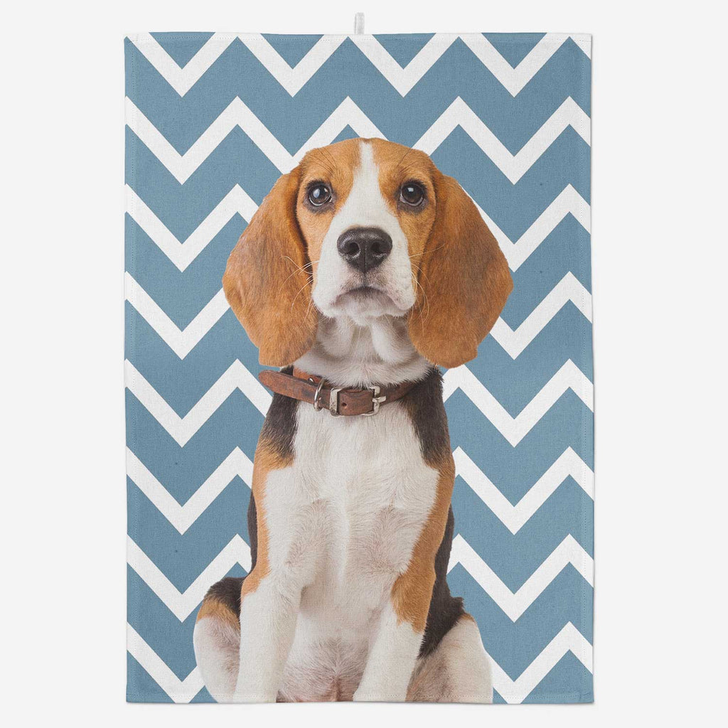 Your Dog Zig Zag Tea Towel