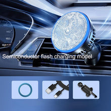 Load image into Gallery viewer, Car mounted wireless charging bracket, dual-purpose vacuum adsorption super stable suction cup, car mounted mobile phone holder