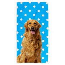 Load image into Gallery viewer, Your Dog Spots Beach Towel