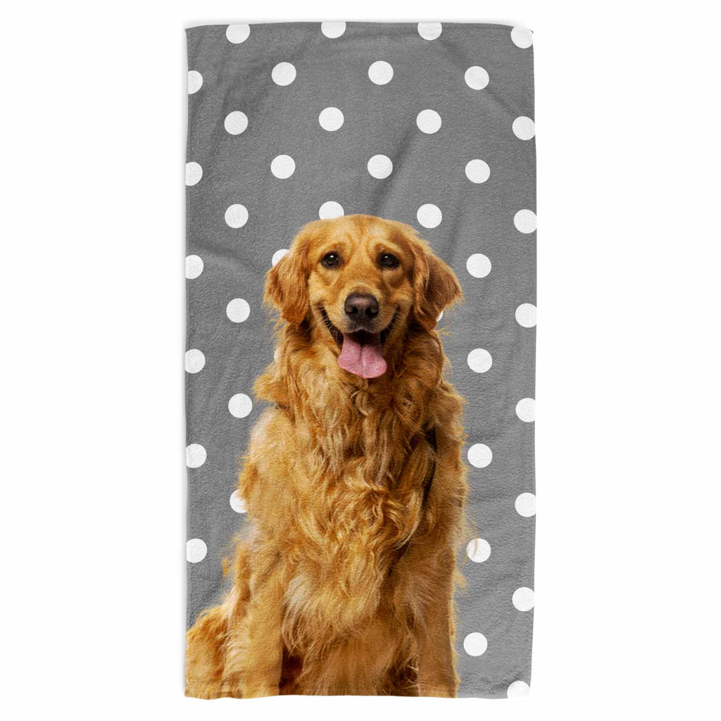 Your Dog Spots Beach Towel