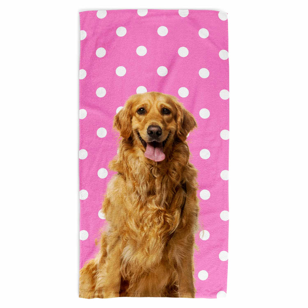 Your Dog Spots Beach Towel