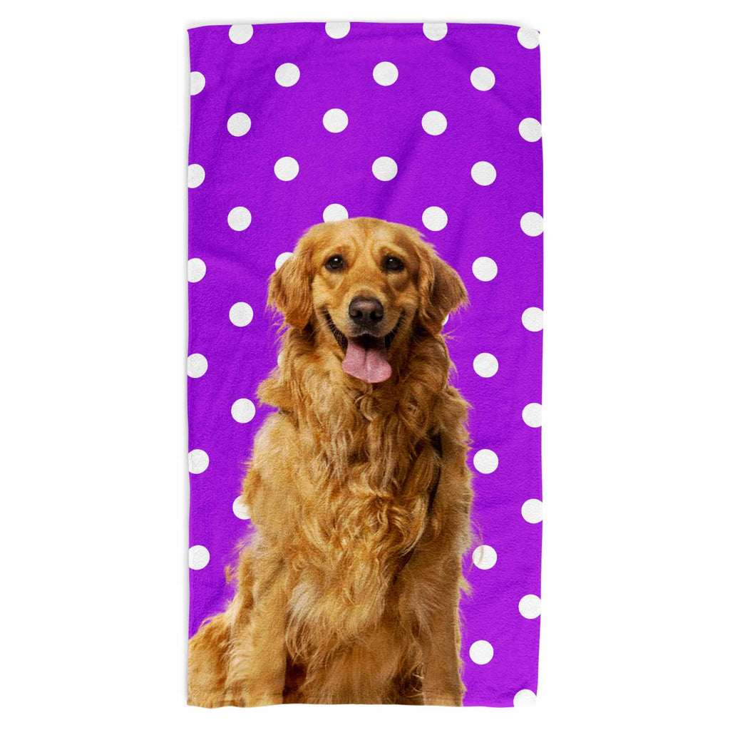 Your Dog Spots Beach Towel