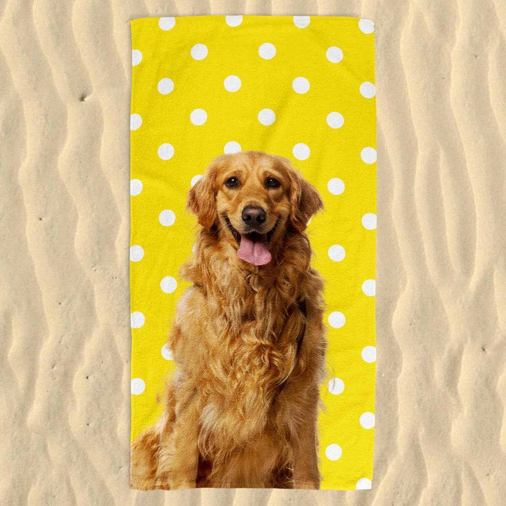 Your Dog Spots Beach Towel