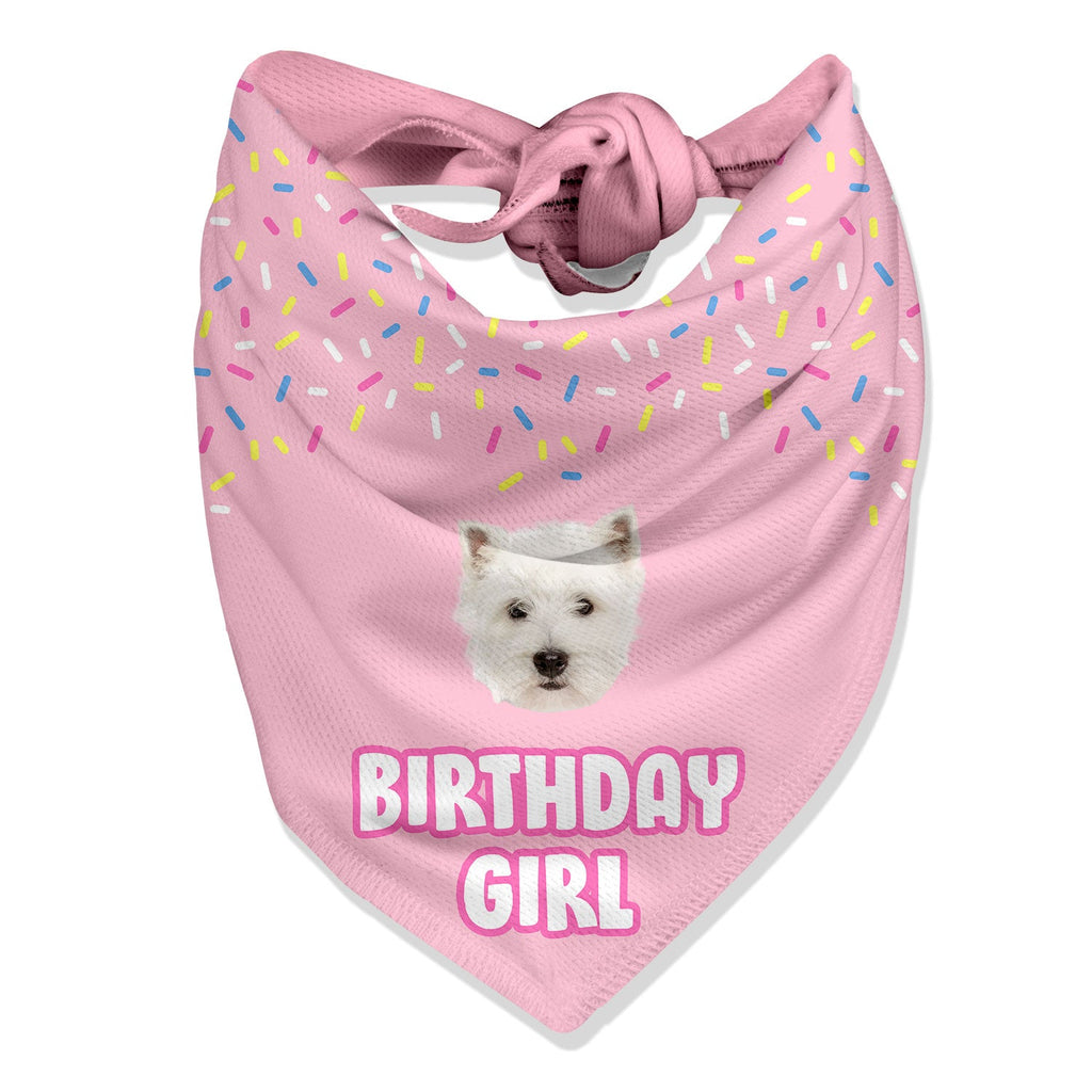 Birthday Girl Dog Bandana