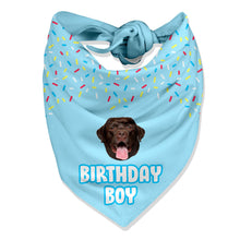 Load image into Gallery viewer, Birthday Boy Dog Bandana