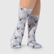 Load image into Gallery viewer, Custom Photo Dog Socks