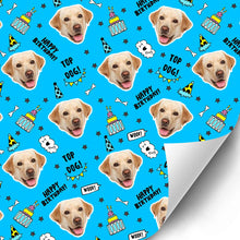 Load image into Gallery viewer, Dogsy Birthday Wrapping Paper